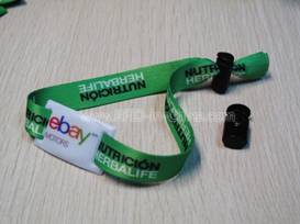 RFID Wristbands with Reusable  Clasp